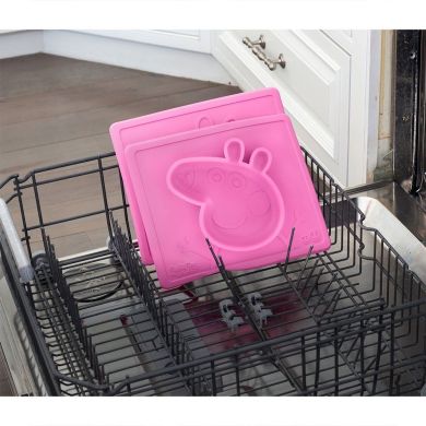 Тарелка-коврик EZPZ розовый PEPPA PIG MAT, Розовый