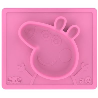 Тарелка-коврик EZPZ розовый PEPPA PIG MAT, Розовый