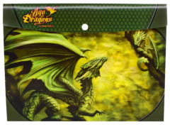 Тека Prime 3D Лісовий дракон на кнопці 18488