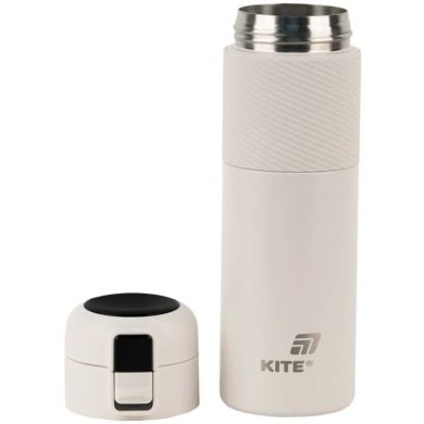 Термос з термодатчиком 450 мл, бежевий Kite K25-1227-1