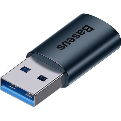 Адаптер Baseus Mini OTG USB 3.1 to Type-C ZJJQ000103 блакитний