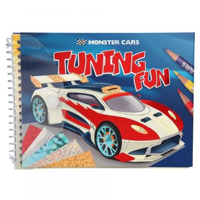 Альбом «Веселий тюнінг автомобіля» Monster Cars 410300