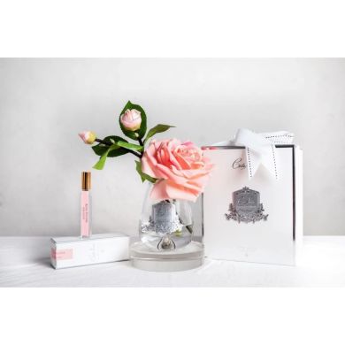 Аромадифузор Чайна троянда White Peach прозоре скло Cote noire STR09