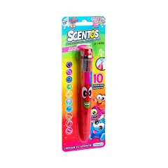 Многоцветная ароматная шариковая ручка Scentos Волшебное настроение 10 цветов 41250