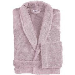 Банный халат 100% хлопок, р. M, цв. INCENSO Biancoperla Розовый PERLA