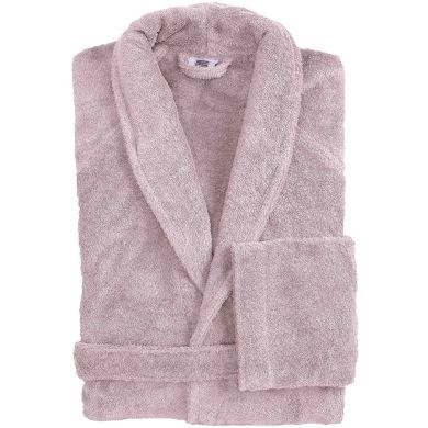 Банний халат 100% бавовна, р. M, кол. INCENSO Biancoperla Рожевий PERLA