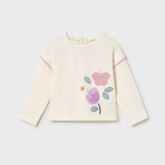 Лонгслив с длинными рукавами для малыша Mayoral 80 Кремовый 1088