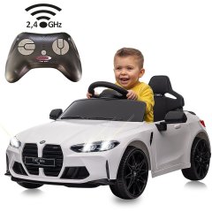 Електромобіль BMW M4, білий, 2.4МГц, 12В Jamara 461865