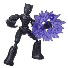Игровая фигурка героя фильма "Мстители" серии Bend and Flex Черная пантера (Black Panther), 15 см E7868