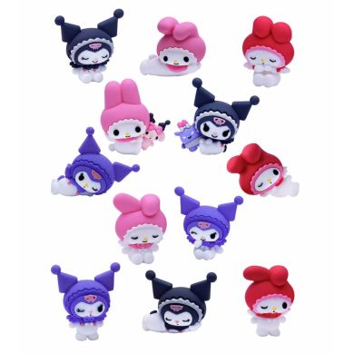 Фигурка-сюрприз в шаре COOL THINGS серии Hello Kitty МОЯ МЕЛОДИ И КУРОМИ HK023