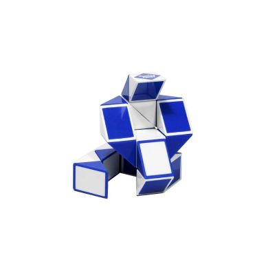 Головоломка Rubiks Змейка бело-голубая RBL808-1