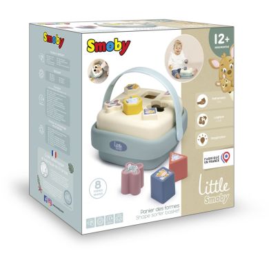 Игрушка для развития Smoby Little Сортер корзина, 12 мес.+ 7600140323