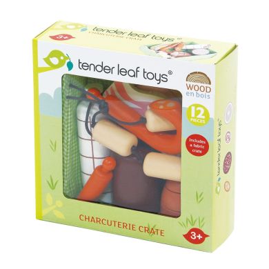 Іграшка з дерева Ящик для ковбас Tender Leaf Toys TL8284, Різнокольоровий