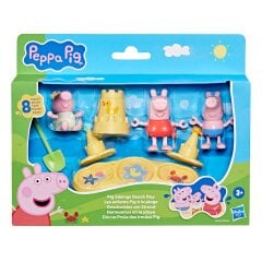 Игровой набор PEPPA FIGURINES ТРИ МАЛЕНЬКИЕ СВИНКИ НА ПЛЯЖЕ G2833