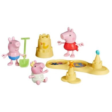 Ігровий набір PEPPA FIGURINES ТРИ МАЛЕНЬКІ СВИНКИ НА ПЛЯЖІ G2833
