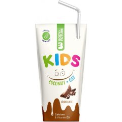 Кокосово-вівсяне рослинне молоко Kids зі смаком шоколаду Body and Future 200 мл 8588007442501