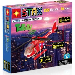Конструктор електронний STAX Вертоліт червоний LS-30818