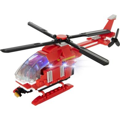 Конструктор электронный STAX Вертолет красный LS-30818