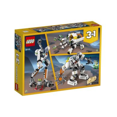 Конструктор LEGO Creator Космічний робот для гірських робіт 327 деталей 31115