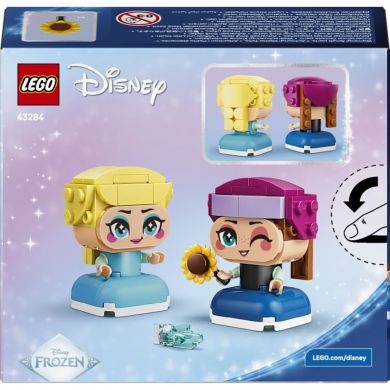 Конструктор LEGO Disney Princess Мініпринцеси Анна та Ельза 43284