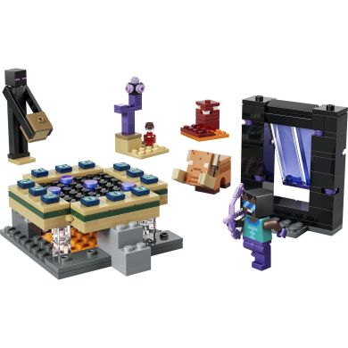 Конструктор LEGO Minecraft Путешествие в Нижний мир и Портал в Край 21584