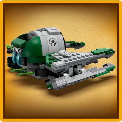 Конструктор LEGO Star Wars Джедайський винищувач Йоди 253 деталей 75360