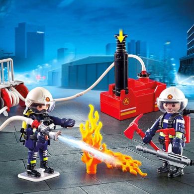 Конструктор Playmobil Пожарные с водяным насосом 9468