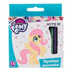 Крейда воскова, 12 кольорів, Kite My Little Pony LP19-070
