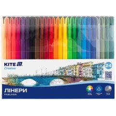 Лінери Kite Creative, набір 24шт K-1165