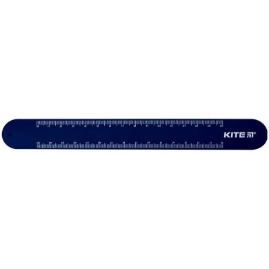 Лінійка-браслет Kite з фігуркою 15 см чорна K20-018-1