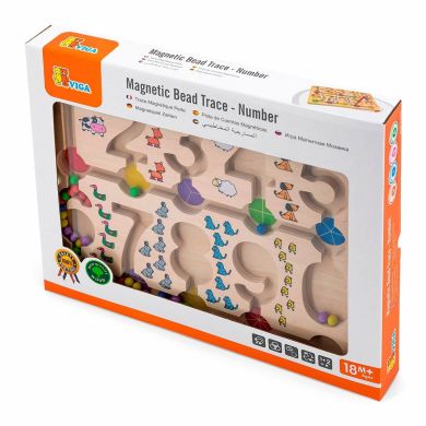 Магнітна мозаїка Viga Toy Цифри 50180, Різнокольоровий
