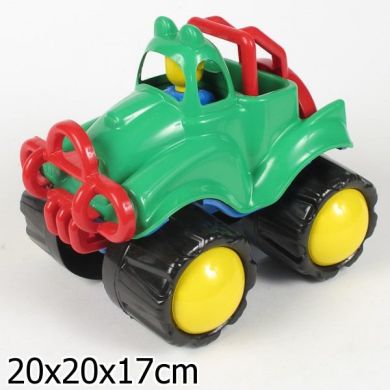 Джип игрушечный «Монстр» с человечком 20 см цвета в ассортименте 5900992002288