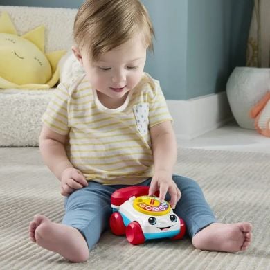 Машинка-каталка Веселый телефончик Fisher-Price JKD56