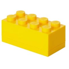 Восьмиточковий жовтий міні-бокс для зберігання Х8 Lego 40121732