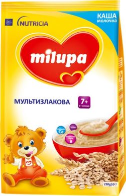 Каша мультизлаковая молочная сухая быстрорастворимая Milupa для питания детей от 7-ми месяцев 5900852047442