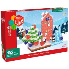 My World Магнитные блоки 2.0 см Рождество, 155 эл. CJ-4832566