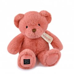 М'яка іграшка DouDou Ведмідь Le Nounours рожевий 28 см, HO3232