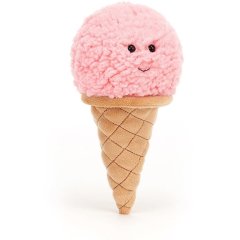 М'яка іграшка Jellycat (Джеллі кет) Чарівне Морозиво з полуницею ICE6STRAW
