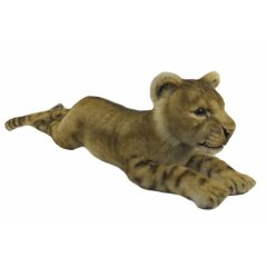 Мягкая игрушка Лев, лежащая длина 90 см. 7890