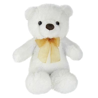 М'яка іграшка ведмідь Aurora Білий 28 см 150212L