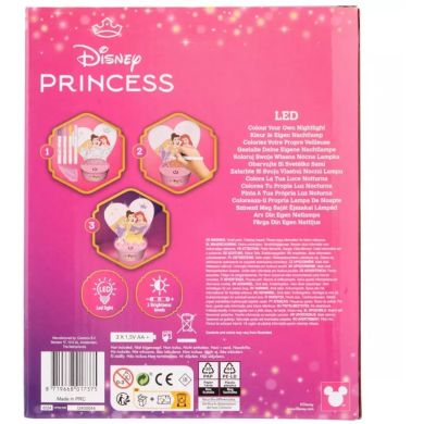 Набір для творчості LED нічник Disney Princess DP60198