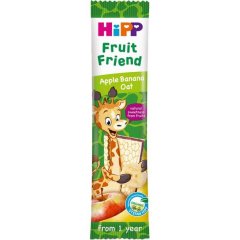 Органічний фруктово-злаковий батончик HiPP Яблуко-Банан 23 г 31361-02