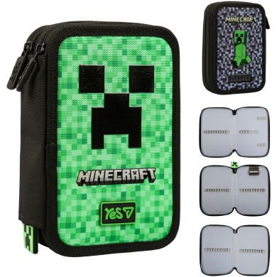 Пенал жесткий Yes тройной HP-05 Minecraft TNT 533749