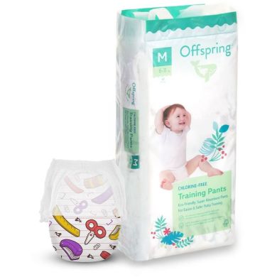 Підгузки-трусики Offspring розмір M, 6-11 кг, 42 шт, Крафтова майстерня DP-OI-FAP-M42P-CRA 9355465008339, M