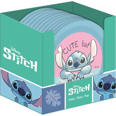 Пластиковая тарелка Disney Стич 21см Kids Licensing 843464