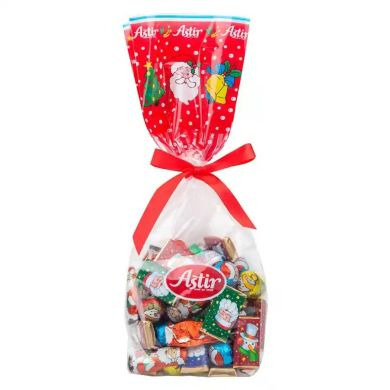 Рождественские фигурки из молочного шоколада Astir Mix, 300г, 28шт/ящ 7627 5201709076272