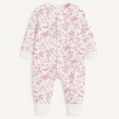 Ромпер с длинным рукавом и воротничком My Little Pie Chloe Pink 1/3 месяцев (56-62) K060, 1/3 місяців (56-62), 56