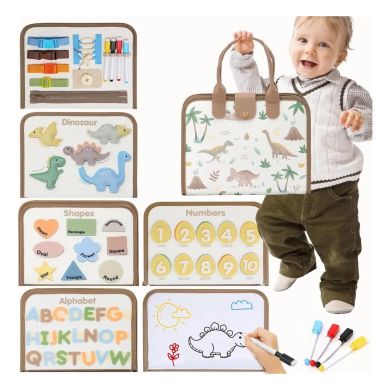 Розвиваюча гра для дітей Монтессорі Динозаври XIE SHENG TOYS 25020