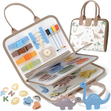 Розвиваюча гра для дітей Монтессорі Динозаври XIE SHENG TOYS 25020