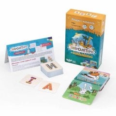 Развивающая настольная игра Зверолитеры 4820219540304